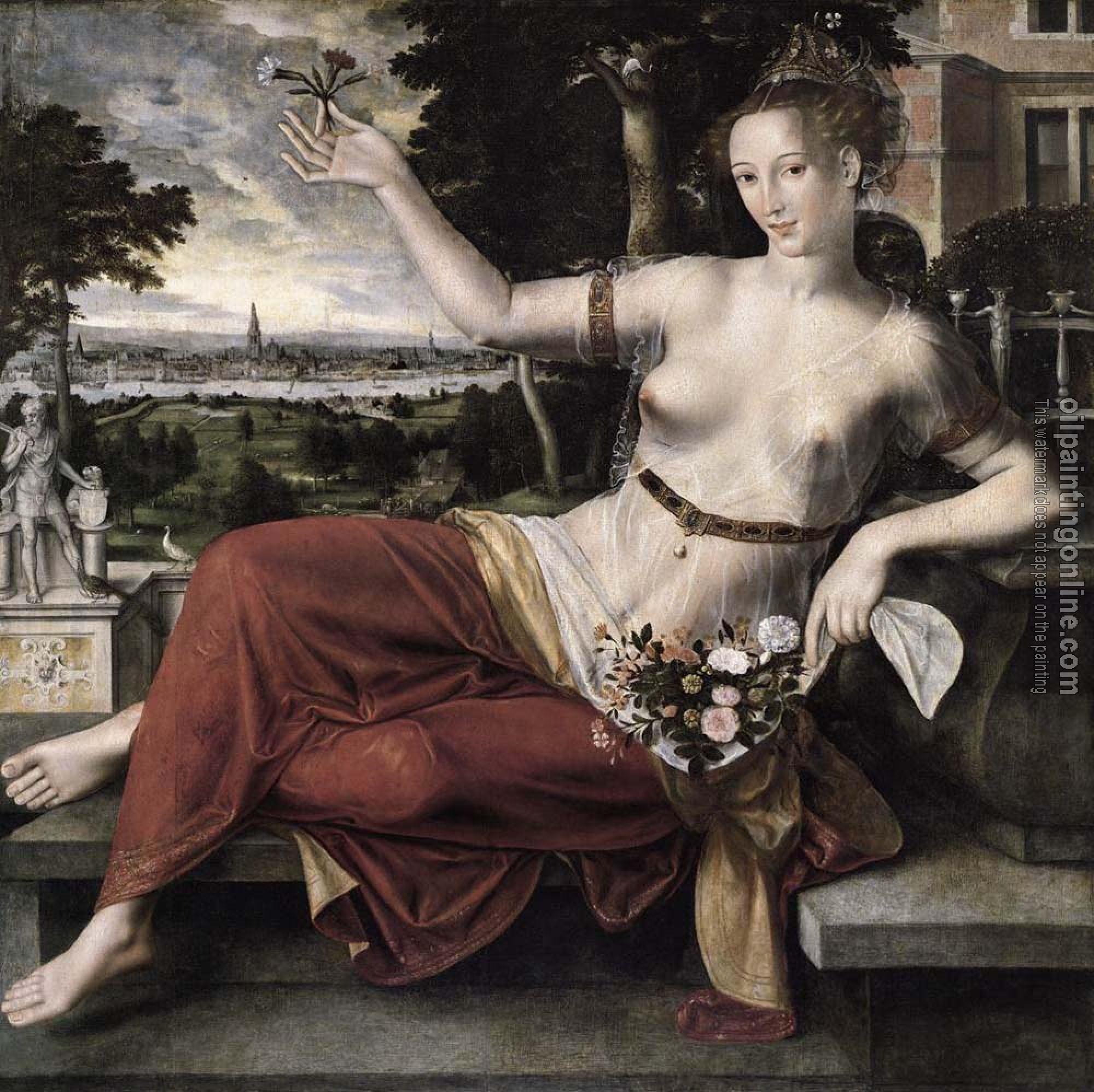 Jan Massys - Flora